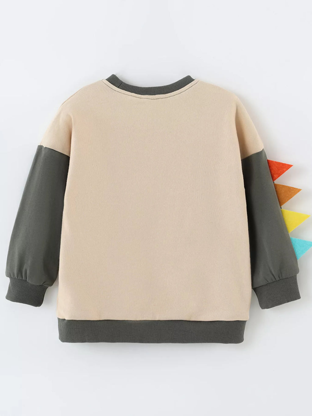 Children's Dinosaur Crew Neck Sweatshirt by Trendsi