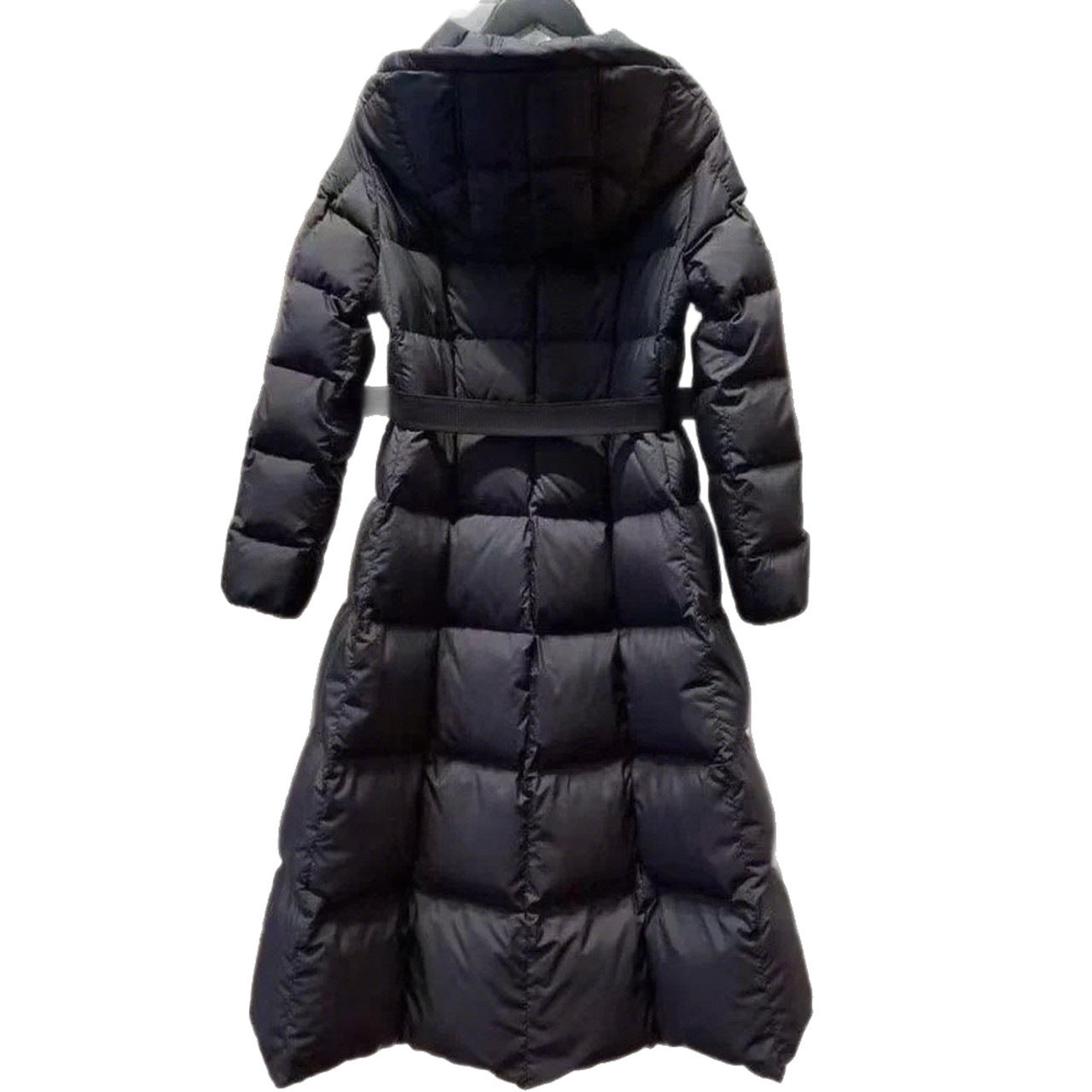 Long Casual Hooded Warm White Duck Down Jacket by DC-THE CEO