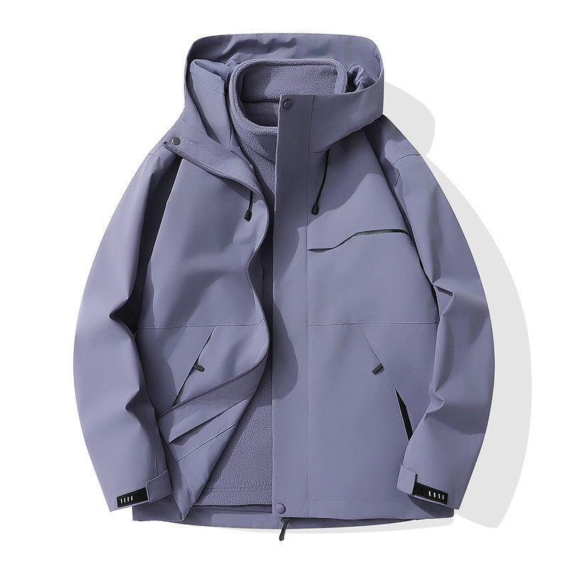 Outdoor Waterproof Cotton Coat Jacket Men by Estely