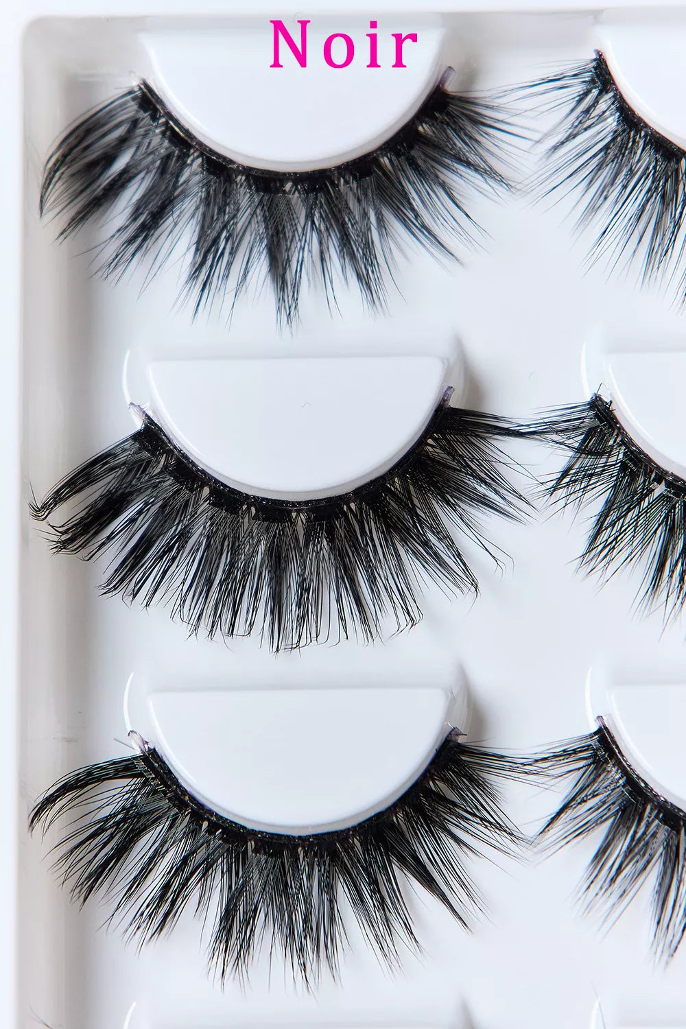 SO PINK BEAUTY Faux Mink Eyelashes 5 Pairs by Trendsi